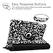 Fintie iPad mini 4 Case - 360 Degree Rotating Stand Smart Protective Case Cover Auto Sleep/Wake Feature for Apple iPad mini 4 (2015 Release), Composition Book Black