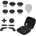 Mcbazel 13 in 1 Metal 6 Swap Thumbsticks Joysticks, 4 Trigger Paddles, 2 D-Pads with Adjustment Tool and Carry Case for Xbox 