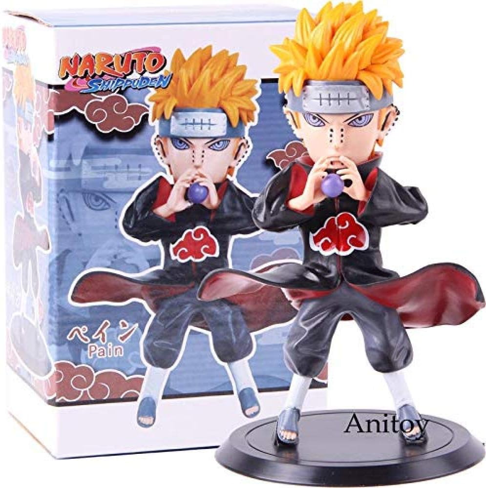 YanZiHuFuPin Anime Naruto Shippuden Akatsuki Pain Pein Naruto PVC Action Figure Collectible Model Toy