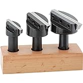 Grizzly H5935 Fly Cutter Set with Tool Bits, 1/2-Inch