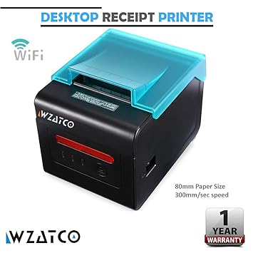 Wzatco 80mm 3 Inch Thermal Receipt Printer With Usb Amazon In
