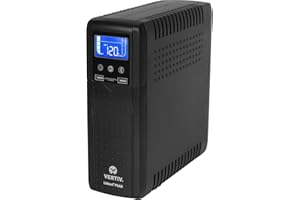 Vertiv Liebert PSA5 UPS-500VA/300W 120V, Standby Power, 8 Outlet, Network Protection, 3 Year Warranty, Shutdown software, Uninterruptible Power Supply, Battery Backup, Surge Protection (PSA5-500MT120)