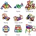 Magtimes Magnetic Construction Toys Building Blocks Educational Toys, Construction Building Tiles Educational Stacking Toys for Toddlers and Adults