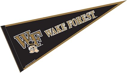 Amazon Com College Flags Banners Co Wake Forest Pennant Full