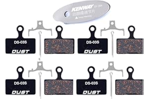 CYCEARTH 4 Pairs Bicycle Bike Disc Brake Pads for Shimano XT Br-M8000 M785 XTR M9000 M9020 M987 M988 M985 SLX M7000 M675 Deor
