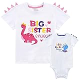 Big Sister Little Brother Outfit Matching Shirts