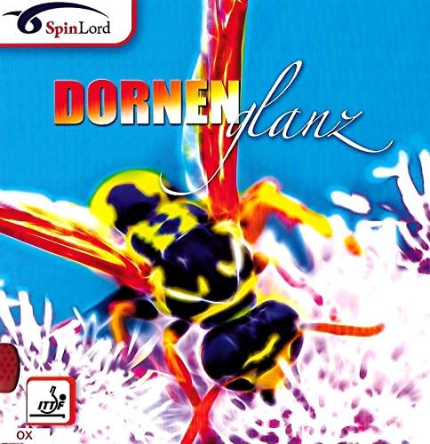 Spinlord Dornenglanz (Long Pimple) ,Red,OX(no sponge) , Table Tennis Rubber