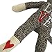 Sock Monkey Plush - 12 Inch Valentines Day Sock Monkey - Love Sock Monkey - Classic Brown with Tossle Hat - Perfect for Valentines Day Gift