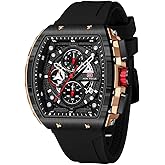 Mini Focus Men's Watch Fashion Sport Wrist Watches (Chronograph/Waterproof/Luminous/Calendar) Silicon Strap Quartz Watch for Men