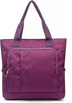 nylon tote bags with zipper closure