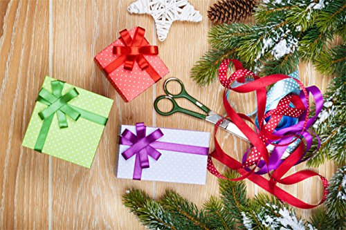 5 Paxcoo+Colors+Fabric+Ribbon+Wedding