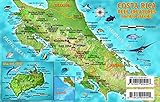 Costa Rica Dive Map & Pacific Reef Creatures Guide Franko Maps Laminated Fish Card by 
