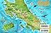 Costa Rica Dive Map & Pacific Reef Creatures Guide Franko Maps Laminated Fish Card by 