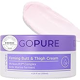 goPure Firming Butt & Thigh Cream – Smooths the look of dimpled texture, fades the look of stretch marks - Clinically Tested
