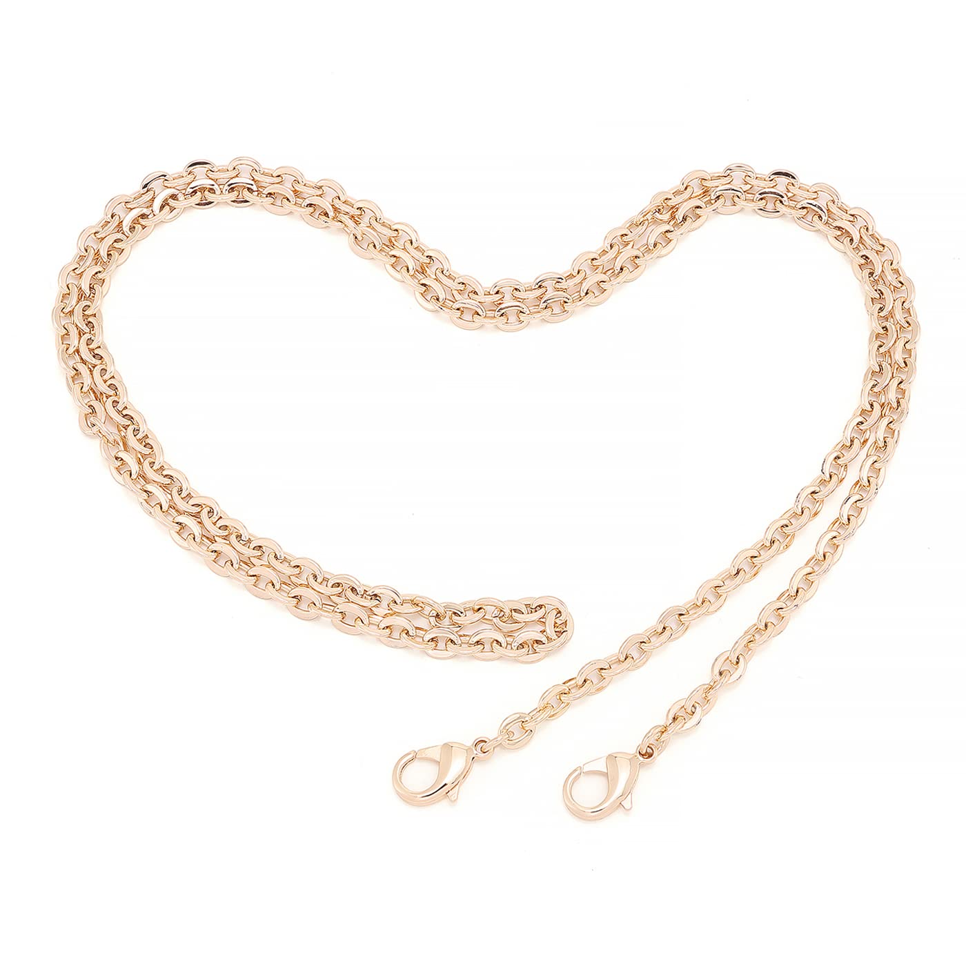 Senral Bag Chain Strap Extender Gold Crossbody Chain Strap Bag accessories Charm for Pochette Mini NM Eva Favorite PM MM Pouch Double Zip Pochette