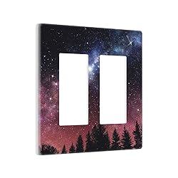 Space Outer Forest Starry Night Sky Galaxy 2 Gang