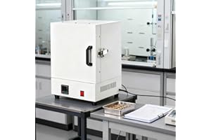 2000W Electric Kiln for Pottery at Home, 2102℉/1150℃ Metal Melting Furnace, Heat Treat Oven with Controller for Jewelry Makin