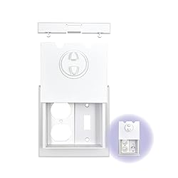 HomeStar Safety Light Switch Guard | Left Duplex