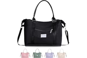 BECOJADDE Travel Bag for Women Carry On Bag with Wet Compartment Travel Duffle Bag for Weekender Overnight Travel Essentials