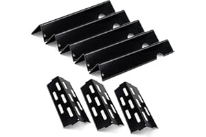 LPTNFRTN Grill Flavorizer Bar BBQ Gas Grill Replacement Parts for Weber Genesis II 300 Series Genesis II E-310 E-315 E-330 E-335 S-310 S-335 Gas Grill Porcelain-Enameled Flavorizer Bars