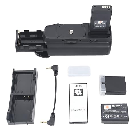 DSTE® Remoto Vertical Batería Apretón Titular para Canon EOS 1100D ...