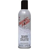 MANIC PANIC Silver Stiletto Purple Shampoo, 8 oz | Sulfate-Free, For Grey, Purple, Blue &amp; Blonde Hair, Neutralizes Brass &amp; Yellow Tones, Vegan &amp; Cruelty-Free