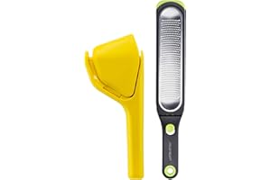 Dreamfarm Set of Citrus Tools All-In-1 Citrus Cooking Utensils with Fluicer Juicer & Ozest Speed-Zester, Nut, Cheese, Fruit J