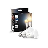 Philips Hue Smart 60W A19 LED Bulb - White Ambiance