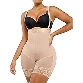 SHAPELLX Fajas Colombianas Shapewear for Women Tummy Control Plus Size Postpartum Body Shaper Butt Lifting Bodysuit