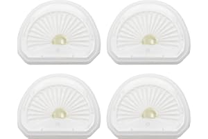 VLPF10 Replacement Filters Compatible with Black and Decker Dustbuster Hand Vacuum Model HLVA315J HLVA320J00 N575266 by Funmit (4 Pack)