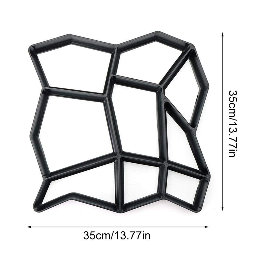 Patio Ladrillos de pavimentación para jardín moldes para Hacer Caminos