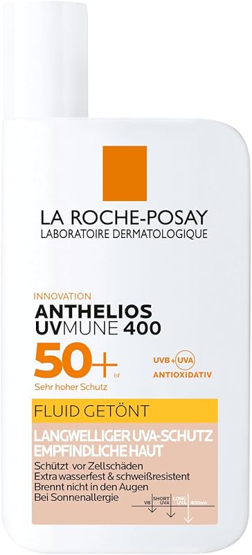 Anthelios Getöntes Sonnenfluid, Gesicht, LSF 50+, 50 ml