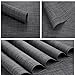 DOLOPL Placemats Brown and Gray Table Mats Placemat Sets of 6 Easy to Clean Non Slip Wipeable Heat Resistant Farmhouse Modern Thanksgiving Christmas Coffee Mats for Kitchen Dining Dinner Table