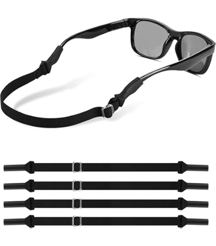 Oudain 6 Pack Kids Glasses Strap Adjustable Sunglasses Lanyard
