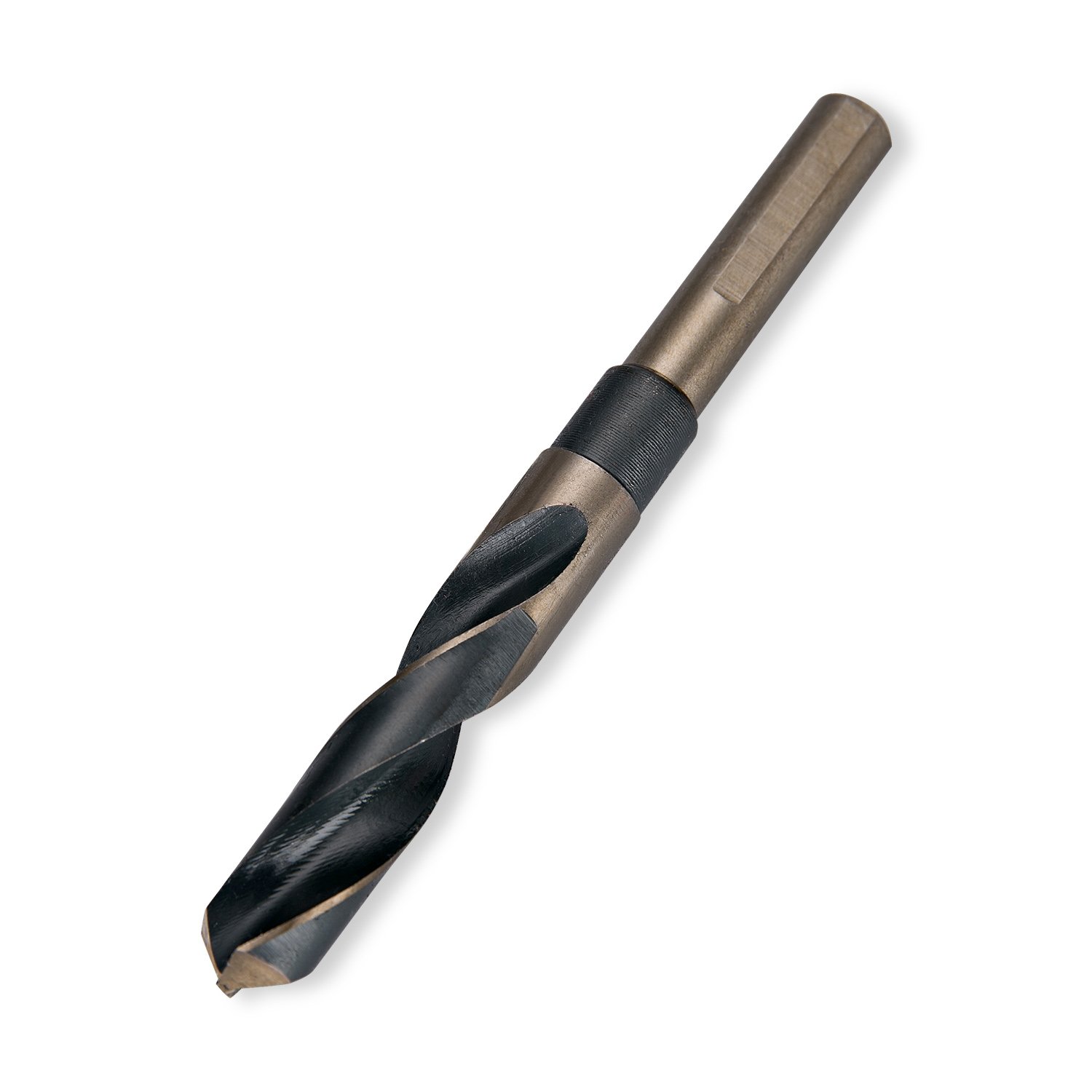 Best Choice 8-Piece 1/2” Shank Silver and Deming Drill Bit Set in Aluminum Carry Case, High Speed Steel (HSS) | SAE Size 9/16” - 1” by 1/16th Increment: Industrial & Scientific
