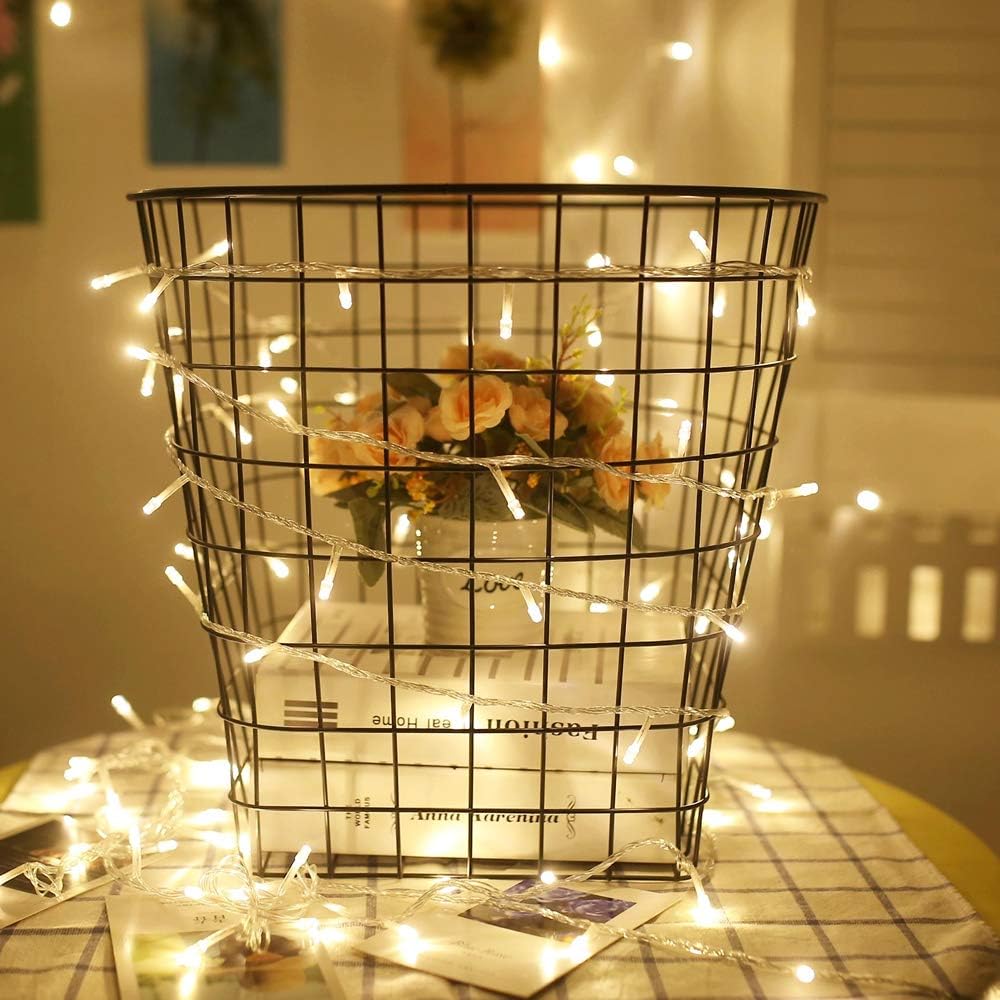 GHJ 50/100/200 LED Battery Operated Remote Control Rainproof String Fairy Lights Indoor/Outdoor for Christmas Tree Xmas Garden Party (200LEDs - Image 4