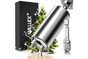WILLUCK Mens Stocking Stuffers - Stocking Stuffers for Men, Best Stocking Stuffers Gift Ideas for Him, Dad, Husband - Men Stocking Stuffers for Christmas, Universal Socket as Men Gifts, Christmas Day Gifts