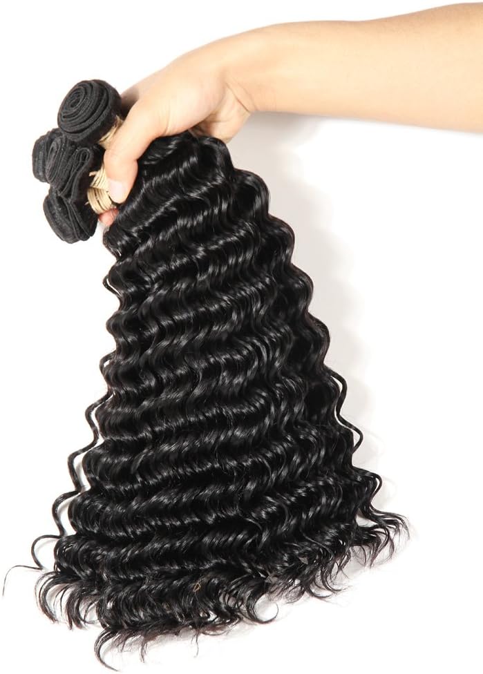 Romance 3pcs Mix 20 22 24 Inch Brazilian Virgin Hair Weaves, Dyeable Brazilian Curly Virgin Hair Bundle Deals,100% Human Hair Extension Brazilian Deep Kinky Curly Virgin Hair