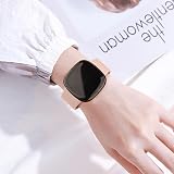AK Silicone Sport Strap for Fitbit Sense 2 Sense Versa 3 4 – Pack B,L view 8