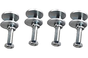 KFVF 4PC K6302 Front Upper Camber Cam Bolt Kit for GMC Safari 1990-2005 AWD, for GMC C1500 C2500 Yukon, Alignment Camber Caster for Chevy Astro 1990-2005 AWD, for Chevrolet C1500 C2500 K1500 Tahoe