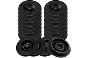 ZUDKSUY 20pcs Rubber Grease Plugs Trailer Axle Dust Cap Trailer Bearing Dust Cap Compatible with Boat Trailer Dexter EZ Lube Trailer Camper RV Trailer (2000 to 3500 lbs) Bearing Buddy Caps