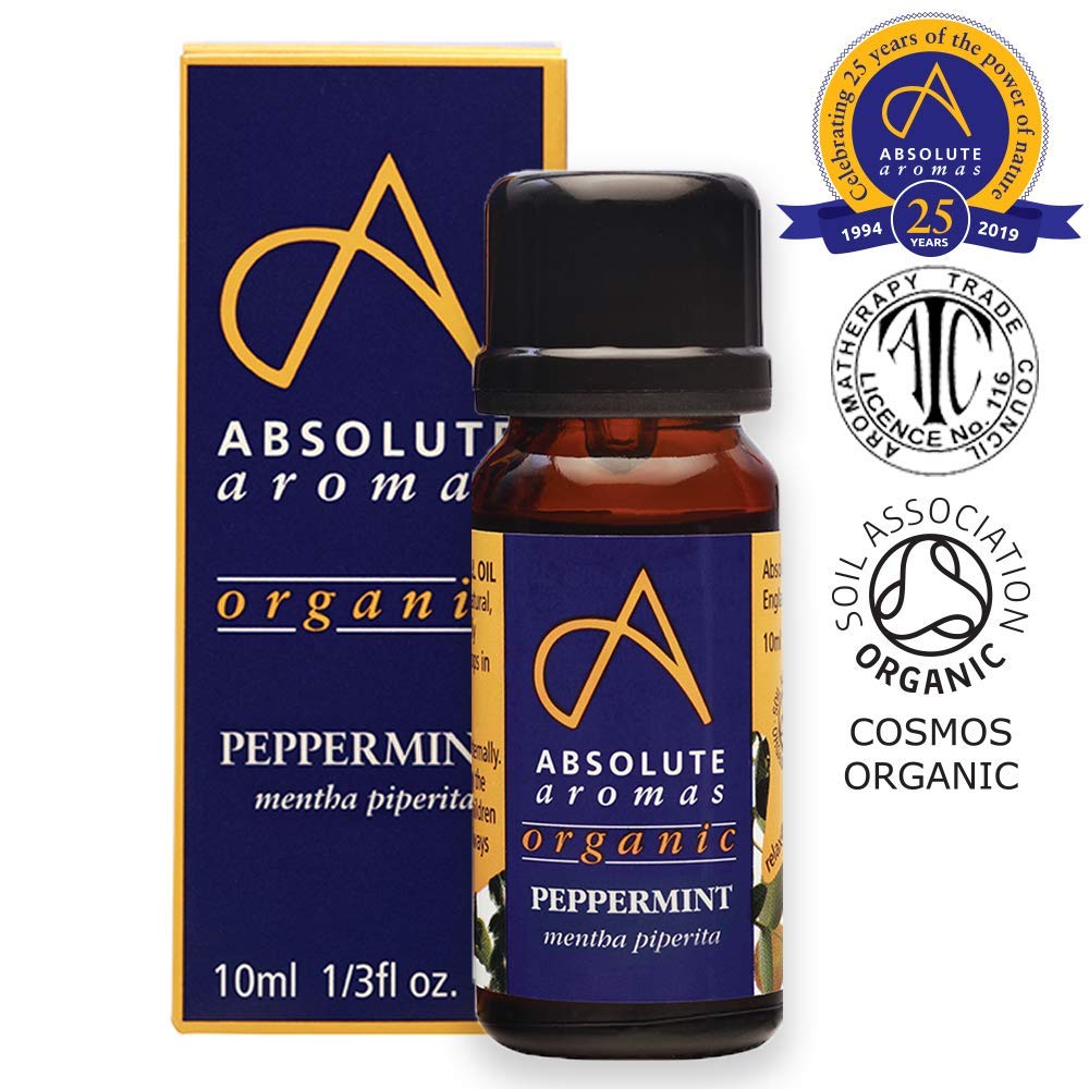 Absolute Aromas Organic Peppermint Oil 10ml Scented Oils