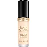 Too Faced Born This Way Super Coverage Multi-Use Concealer | Full Coverage, Non-Comedogenic, Oil Free + Long Lasting Concealer | Hyaluronic Acid, Coconut Water + Alpine Rose