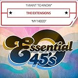 I WANT TO KNOW / MY NEED (DIGITAL 45) (MOD)        image