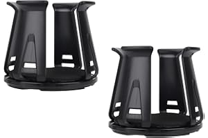 Lot de 2 porte-gobelets autocollants pour voiture - Design sans mouvement - Accessoires d'intérieur automobiles faciles à uti
