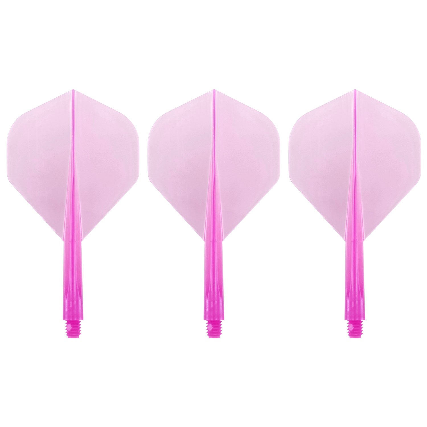 Condor Zero Stress Flight System | Standard Size | Dart Flights | Multiple Sizes | Multiple Colours (Clear Pink, Short)