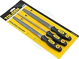 TOLSEN 3pcs T12 Carbon Steel Rasp File Set Grinder