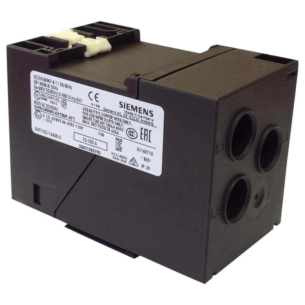 3UF71021AA000 SIEMENS SIMOCODE CURRENT MEASURING MODULE 10100A