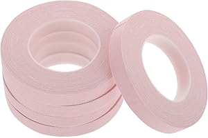 FAVOMOTO 5 Rolls Household Pipa Tape Pink Adhesive Fingernail Tape Convenient and Cut-to-size for Guzheng