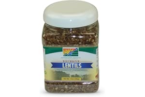 Mother Earth Products Dehydrated Lentils, Quart Jar